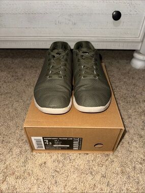 NOBULL Olive Green SuperFabric Low-Top Sneakers